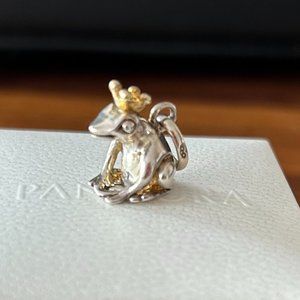 Links of London Frog with Crown Charm